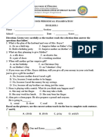 Direction: Listen Very Carefully As The Teacher Reads The Selection Then Answer The Questions That Follow