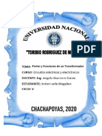 Partes y Funciones de Un Transformador PDF