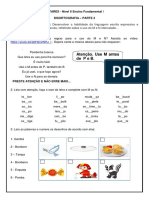 Disortografia - Nível II PARTE 2