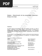 NCh977.Of86 - Determinacion de Las Propiedades Mecanicas - Ensayo de Clinaje PDF