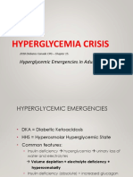 Hyperglycemic Crisis