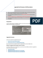 How To Upgrade The Firmware of EAP Products PDF