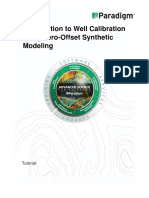 Introduction To Well Calibration Using Zero-Offset Synthetic Modeling