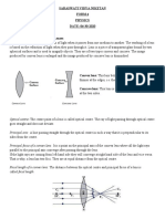 Concave and Convex Lens