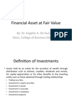 Financial Asset at Fair Value