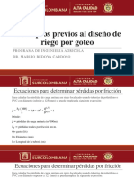 Conceptos Importantes para El Riego A Presion Modalidad Localizado PDF