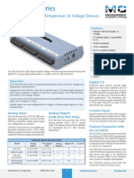 USB-2416 Series USB-2416 Series: 24-Bit Multifunction Temperature & Voltage Devices