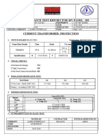 Site Acceptance Test Report For MV Panel - J03: Al Hudayriyat Island Tmp4