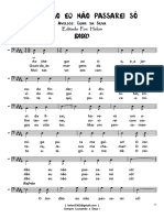 Avulsos Com Partitura Separado 001d B o Jordao Eu Nao Passarei So Baixo