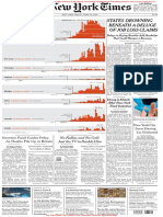 States Drowning Beneath A Deluge of Job Loss Claims: New York City Seen Having 1 in 5 Infected