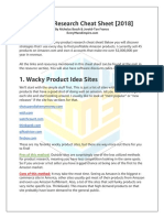 Product Research Cheat Sheet (2018) : 1. Wacky Product Idea Sites