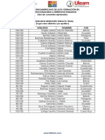 LISTA DE APROBADOS (1ra Oportunidad)