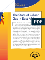 The State of Oil and Gas in East Africa: Analysis