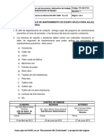 ITC AD IT 02 Instructivo de Trabajo de Mantenimiento de Equipo.