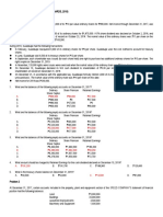 AUDITING PROBLEMS (CPAR First Preboards 2018) - Answers