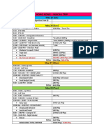 HK - MACAU Itinerary