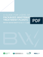 A Guide For Users Of: Packaged Wastewater Treatment Plants