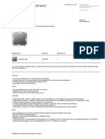 Data Sheet: KNX Co Sensor With Humidity and Room Temperature Controller