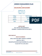 Environment Management Plan: Tanganamal Sand Quarry