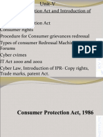 Consumer Protection Act and Introduction of Cyber Laws 7