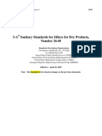 3-A® Sanitary Standards 26-05