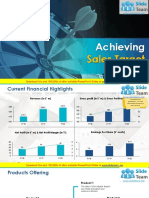 Achieving: Sales Target