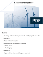 Integrating Wind: 9 AC Networks I: Phasors and Impedance