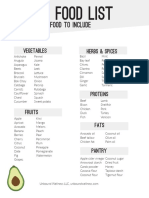 Aip Diet Food List - Unbound Wellness 1