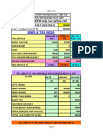 Simple Tax India: (F.YEAR 2009-10) Fill Only One Yellow Cell