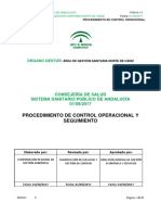 Control Operacional y Seguimiento MEDIO AMBIENTE