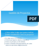 Gestión de Proyectos