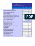 Estado de Flujo de Efectivo en Excel Metodo Directo e Indirecto