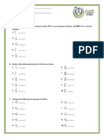 Let's Practice 1 - Fractions