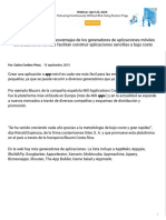 Conozca Las Ventajas y Desventajas de Los Generadores de Aplicaciones Móviles - El Financiero