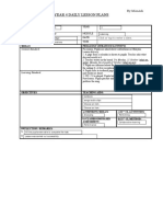 Year 4 Daily Lesson Plans: Skills Pedagogy (Strategy/Activity)