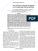 Aging Characteristics of Polymeric Materials by Repeated Surface Flashovers in Vacuum Under Microsecond Pulse