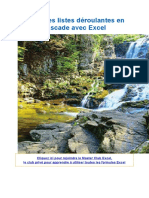 Créer Des Listes Déroulantes en Cascade Avec Excel