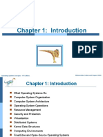 Chapter 1 Introduction To Operating System Concepts