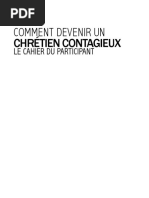 Final Cahier Du Participant Comment Devenir Un Chrc3a9tien Contagieux