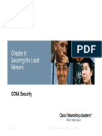 Securing The Local Network Network: CCNA Security