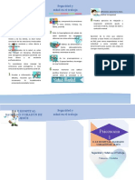 Folleto Seguridad y Salud en El Trabajo