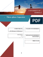 Three-Phase Separator .: University of Kerbala