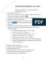 TP N1: Travail Collaboratif Avec Google Drive - Docs - Slides