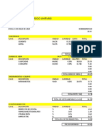 Hoja Electrónica de Análisis de Costos Unitarios de Repello Liso Clase 13 de Julio