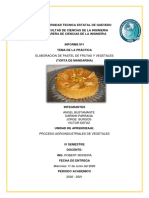 Informe Torta de Mandarina