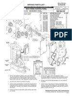 Service Parts List: 54-30-0152 Mag Stand Control Panel