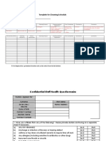 13 - Food Hygiene Templates