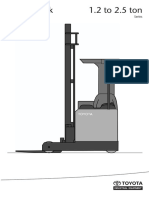 Reach Truck 1.2 To 2.5 Ton: 7fbre Series