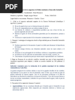 Evaluación Parcial de La Asignatura de Medio Ambiente y Desarrollo Sostenible