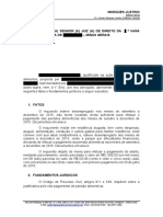 Peticao Justificacao Nao Pagamento de Alimentos